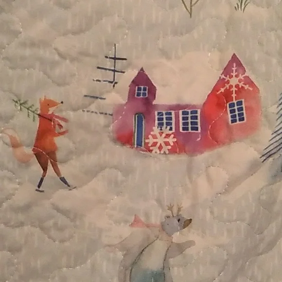 🙊  Elise &  James Pillow Village Holiday  Bedding Case ELC 💚🤍💙💕💜💛🧡 - Picture 8 of 15
